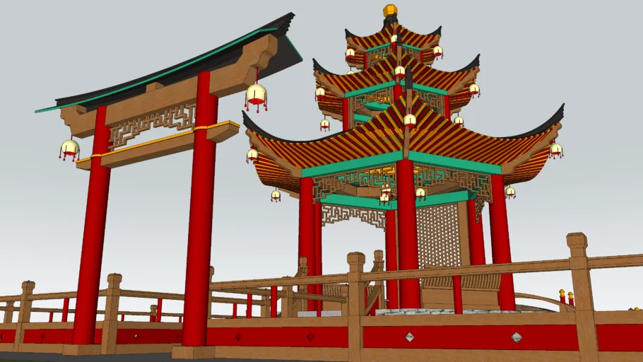 Fish Pagoda