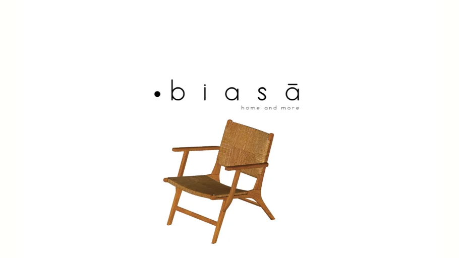 Poltrona Fibra Natural Arm Chair