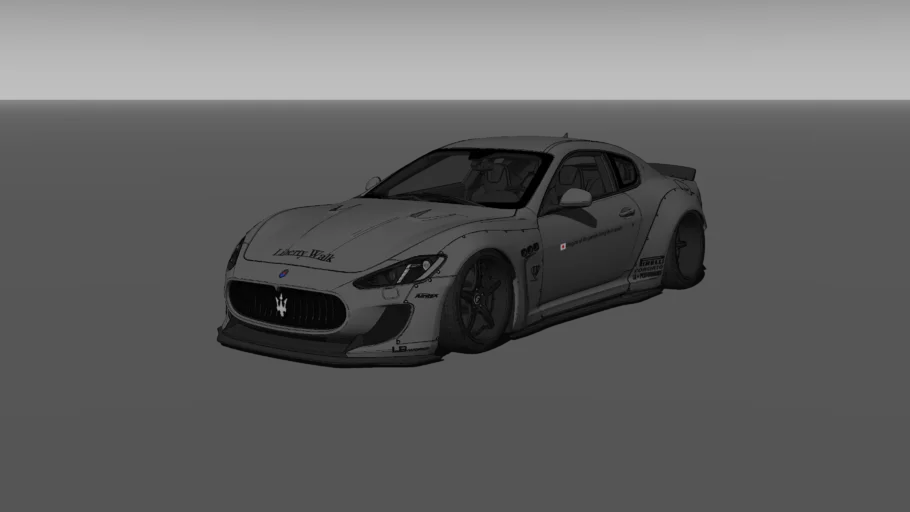 2018 Maserati GranTurismo MC Stradale Liberty Walk