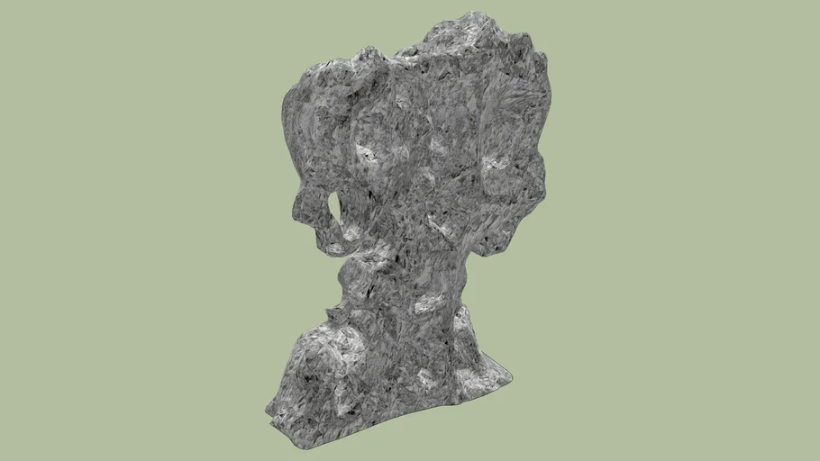 Rock in ancient Chinese garden, landcape design