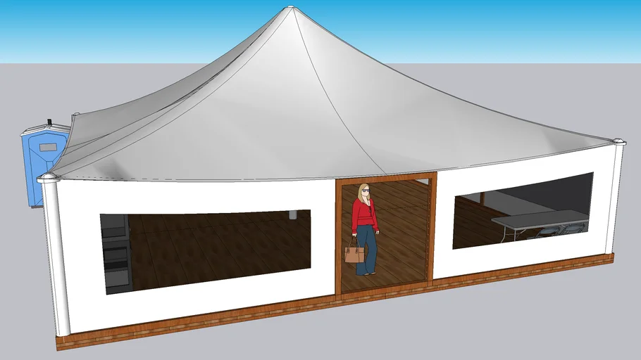 Carpa Salón Multiusos 10x10m