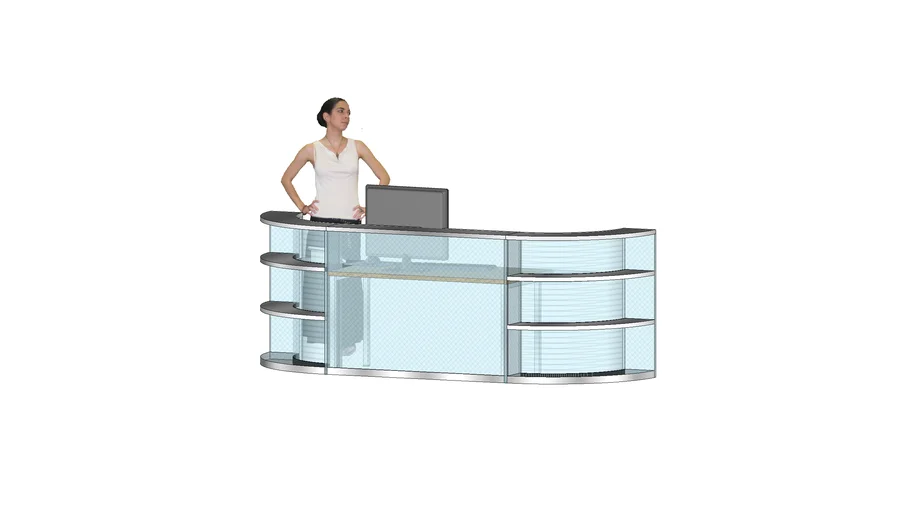 Glass Counter