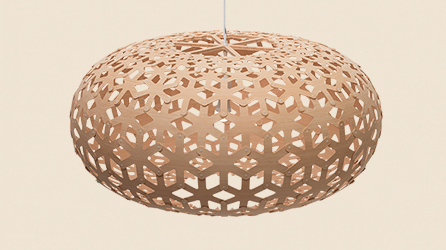 Luminárias Pendente Snowflake 