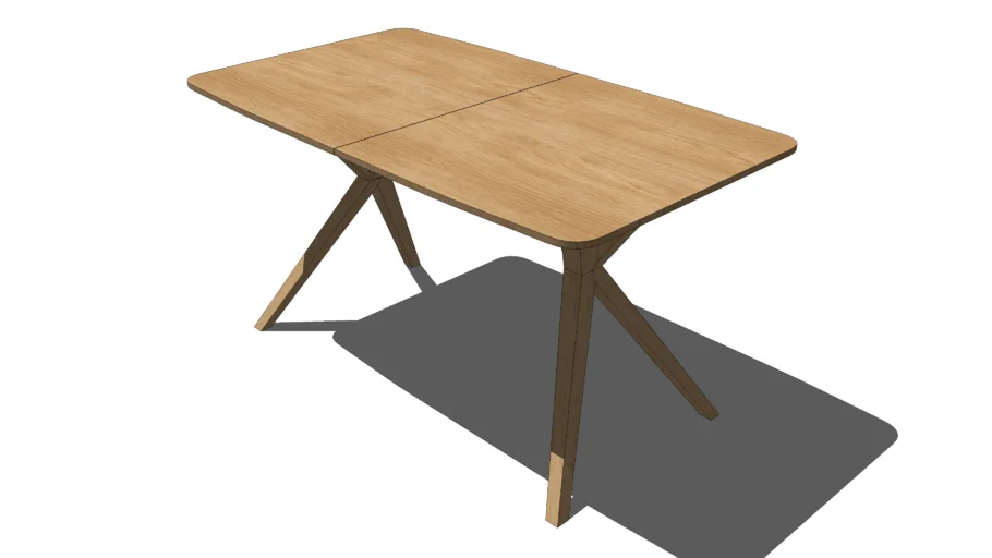 Table extensible bois petite LEONIE