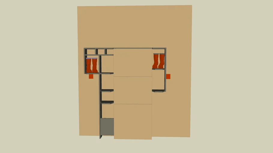 shoe cabinet add-on