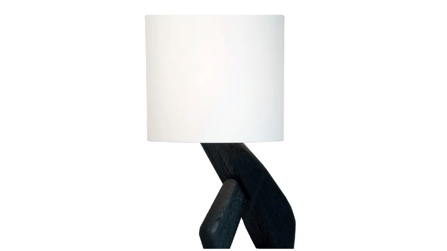 Christian Liaigre Claire Table Lamp 2D Face camera Light