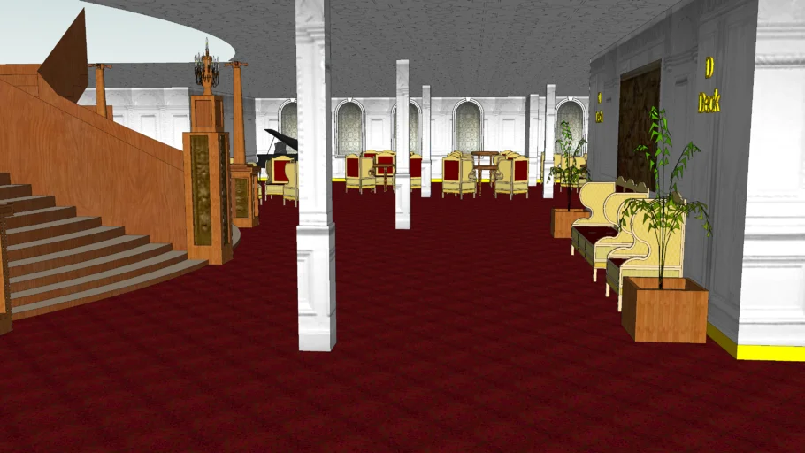 Titanic 1st class Reception Room V 1.4