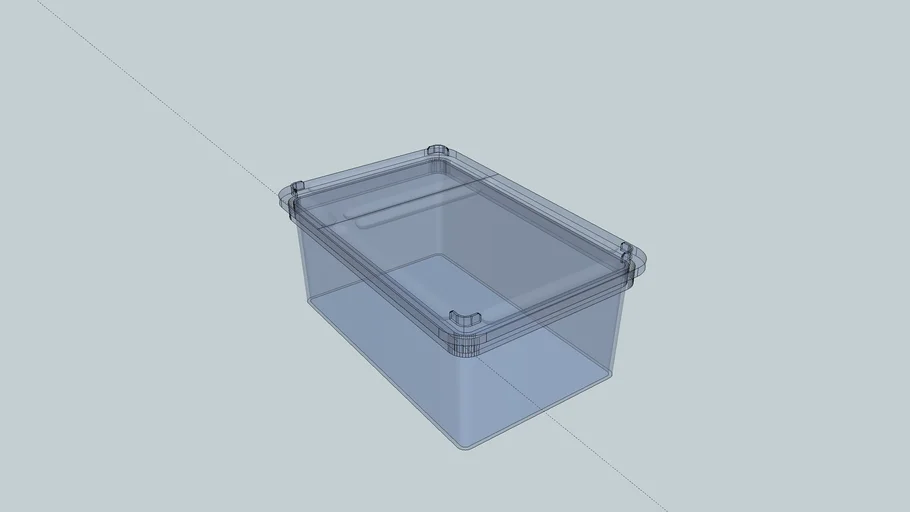 Boite plastique "BRAPLAST"