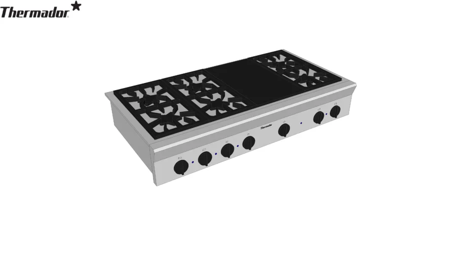 Thermador Professional Rangetops  PCG486GD
