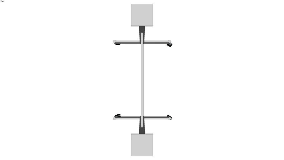 miladesign ST847MU table frame