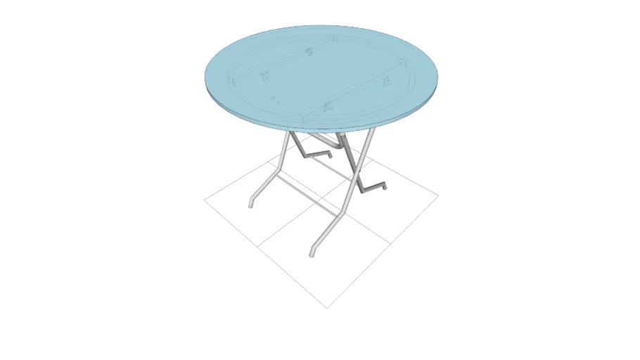 Foldable Round Table