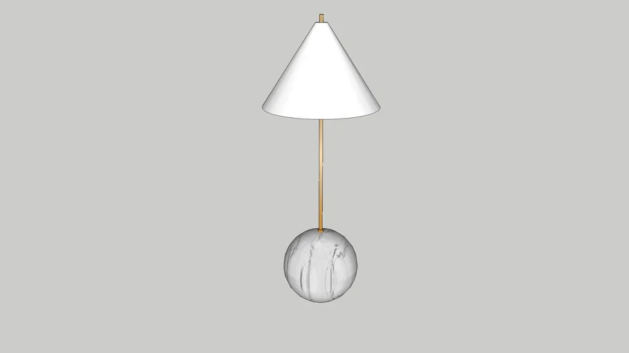 Cleo Orb Base Accent Lamp