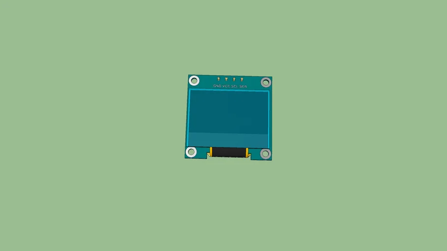 0.96" OLED 128x64 TFT Arduino Display