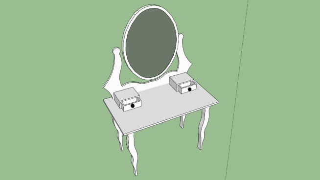Toilettafel