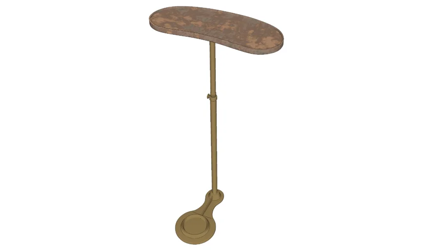 Mesa Apoio Latão Entreposto