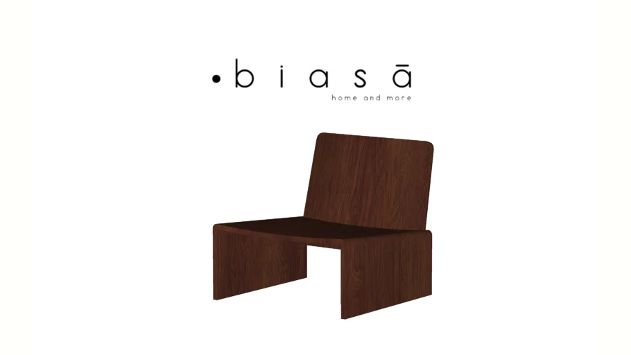 BIASÁ HOME - Poltrona Teca Maldives (sem almofada)