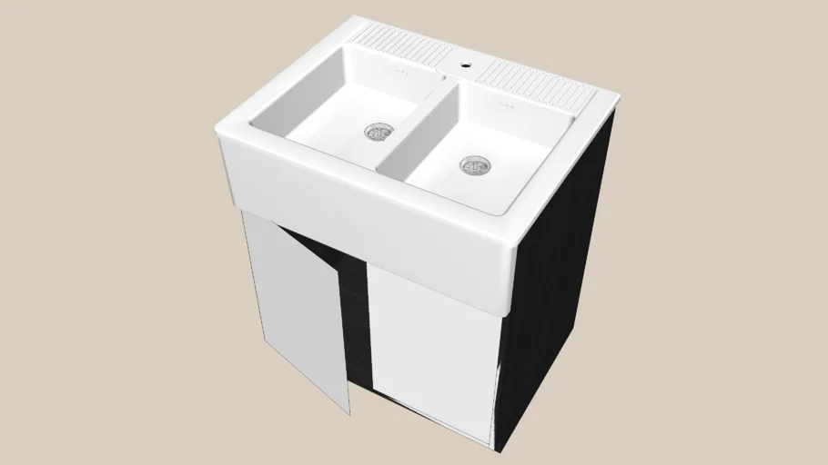 M B base 80x60 sink DOMSJÖ