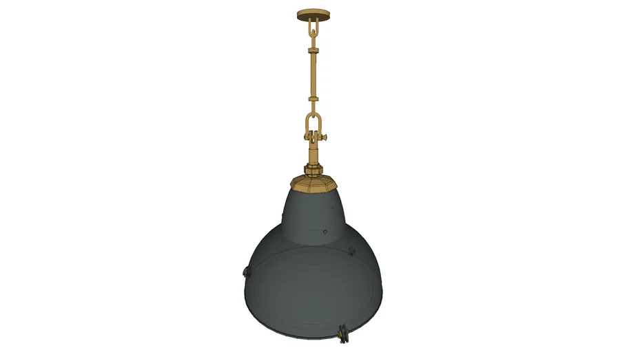1950S PARIS STREET LAMP PENDANT