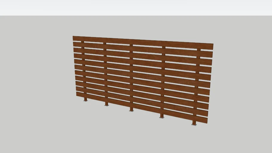 Wood Fence Wall 