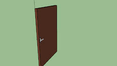 wood door