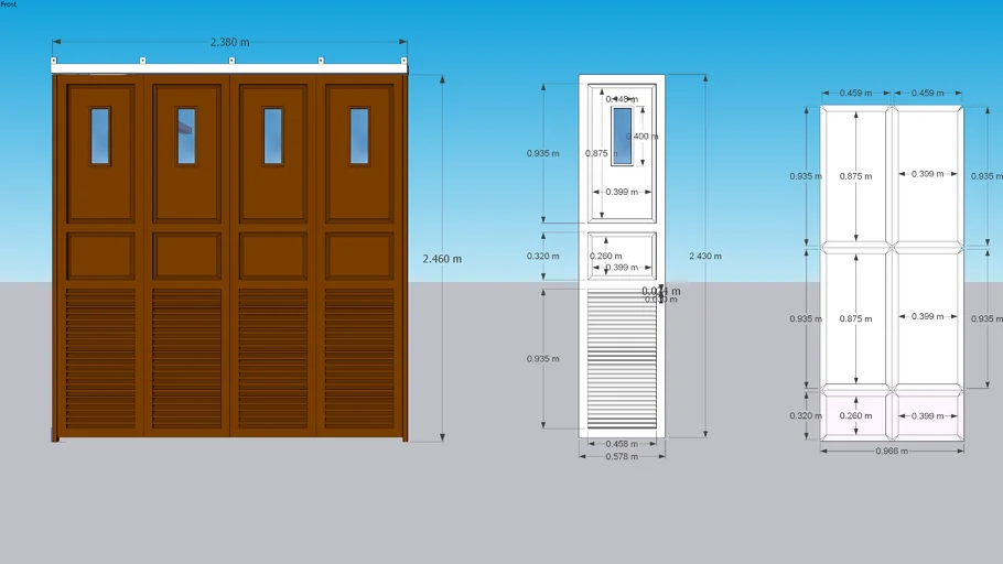 pintu sleding tikung besi