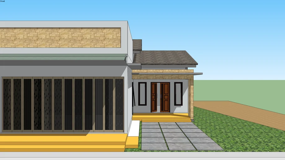 rumah plus toko warung
