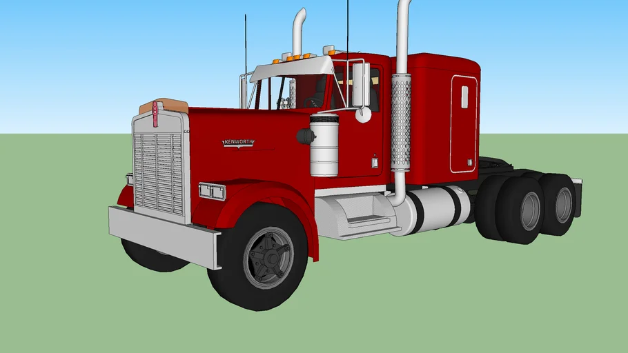 1983 Kenworth W900 (semi truck)