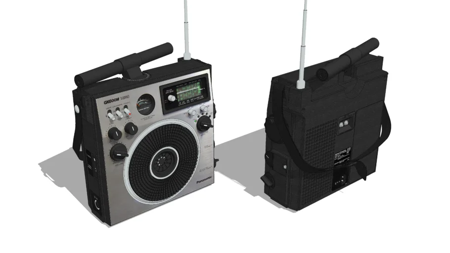 GX600M - NATIONAL PANASONIC - PORTABLE RADIO