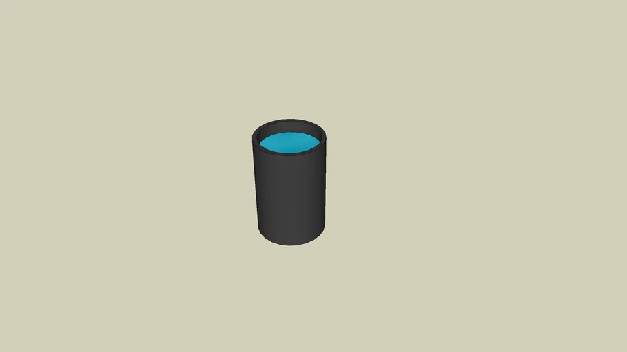 Cup with water