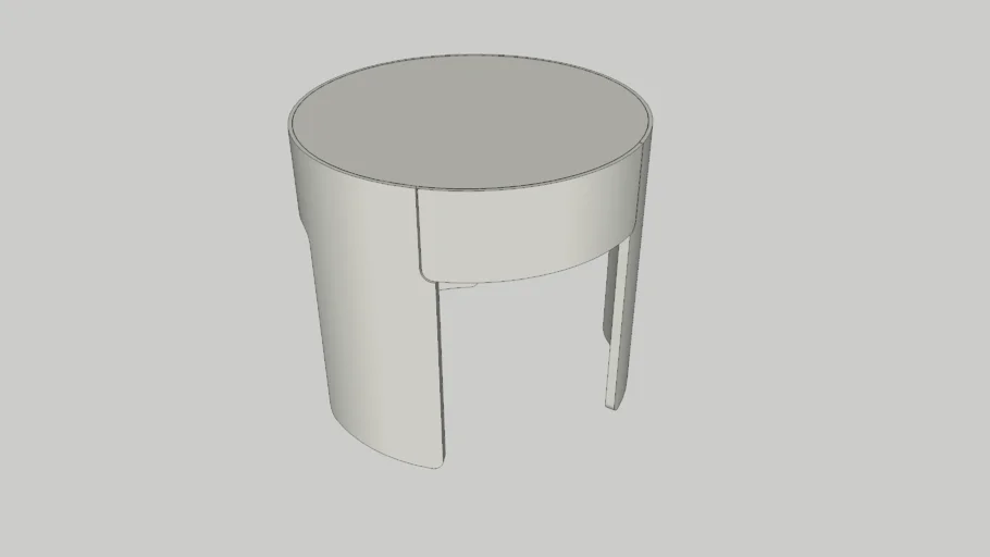 Cuba Libre night stand Roche Bobois