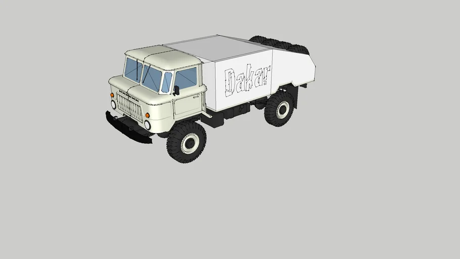 dakar rally truck